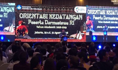 Darmasiswa RI Academic Year 2018/2019 Opening Ceremony