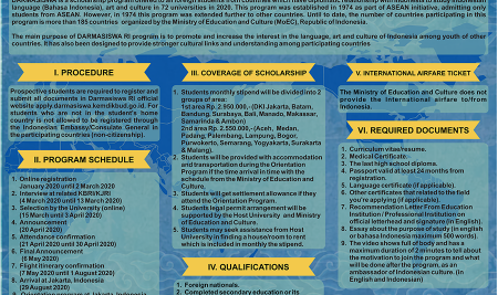 Darmasiswa Academic Year 2023/2024